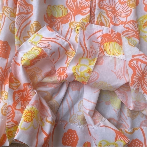 Lilly Pulitzer Vintage The Lilly Floral Skirt Womens - Picture 7 of 7